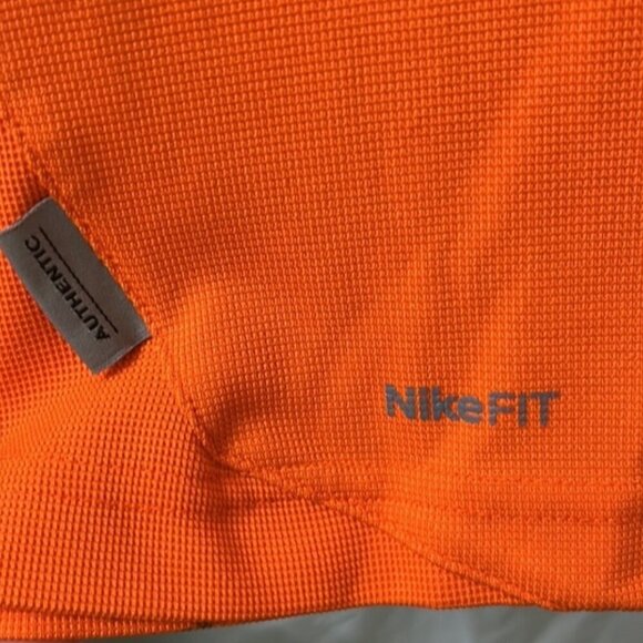 NIKE Men's FitDry OSU Oklahoma State University Cowboys Orange Polo Shirt XL - Picture 3 of 12